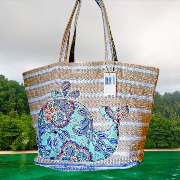 Vera Bradley🆕️Seashore Beach Bag - Picture 1 of 15